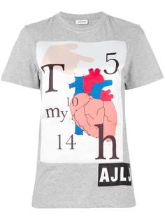 heart print T-shirt Au Jour Le Jour