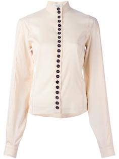 contrast button blouse  Lemaire