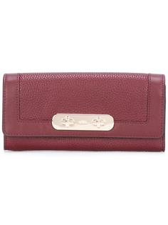 flap closure wallet Coach