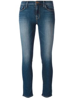 укороченные джинсы кроя скинни  J Brand
