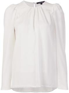ruched neck blouse Derek Lam
