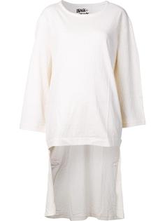 asymmetric longsleeved blouse Yohji Yamamoto