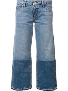 two-tone cropped jeans Simon Miller