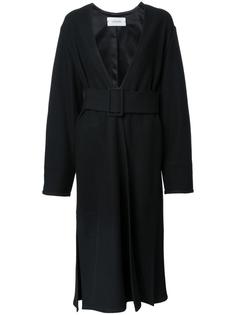wrapover coat Lemaire