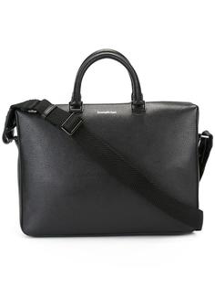 zip up laptop bag Ermenegildo Zegna