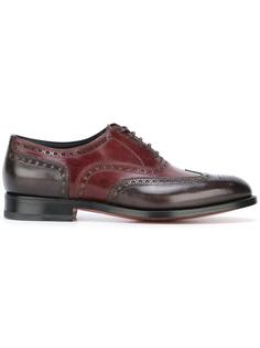 туфли броги Santoni
