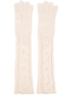 long knitted gloves  Loro Piana