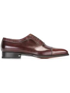 туфли Оксфорды Santoni