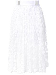 eyelet pleated skirt Carven