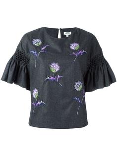 топ с вышивкой 'Dandelion' Kenzo