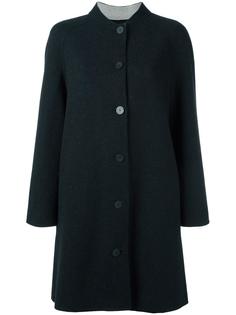 однобортное пальто Emporio Armani