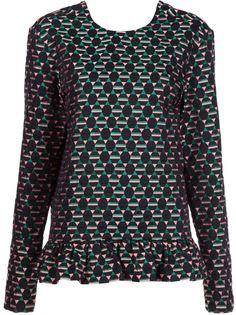 жаккардовый топ Marni