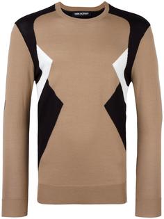 colour block jumper Neil Barrett