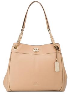 сумка на плечо с с цепочной лямкой Coach