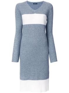 knitted V-neck dress Loveless