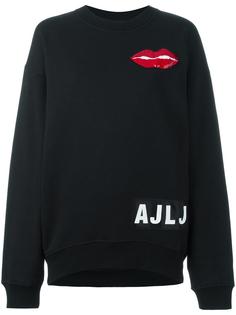 lips patch sweatshirt Au Jour Le Jour