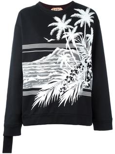 palm tree print sweatshirt Nº21