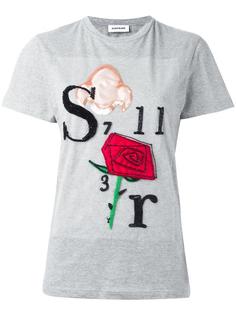 patches shortsleeved T-shirt Au Jour Le Jour