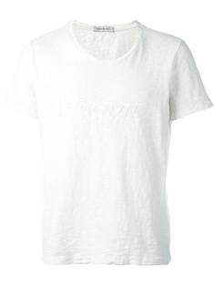 футболка с логотипом Pierre Balmain