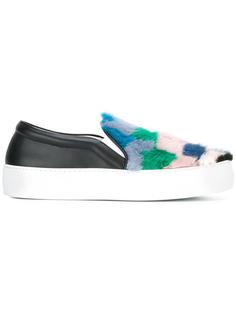 fur patch sneakers Joshua Sanders