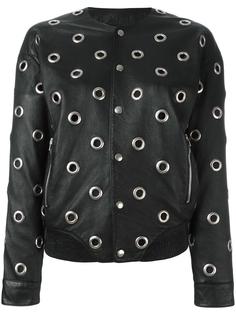 куртка с люверсами Saint Laurent