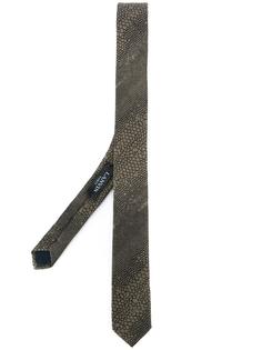 skinny snakeskin effect tie Lanvin