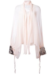 блузка с декорированными манжетами Chloé