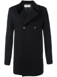 двубортное пальто Saint Laurent