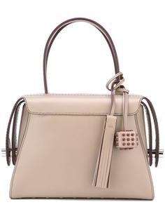 сумка-тоут с контрастной окантовкой Tod's