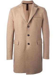 'Chester' pressed coat Harris Wharf London