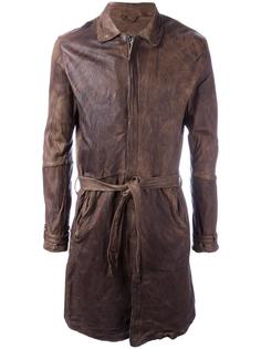 belted coat  Giorgio Brato