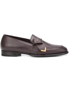 tie effect loafers Louis Leeman