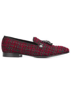 tasselled woven slippers Louis Leeman