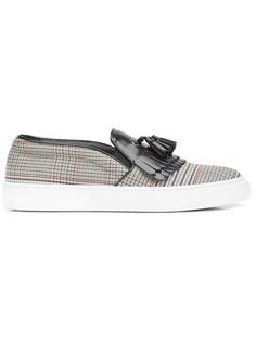 fringed slip-on sneakers Louis Leeman