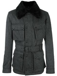 collar detail military jacket Belstaff