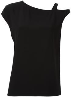 asymmetric sleeveless top Helmut Lang