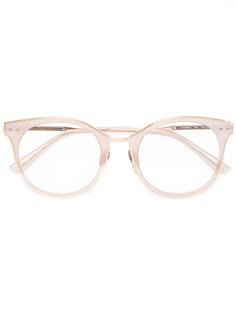 round frame glasses Bottega Veneta Eyewear