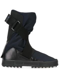 crisscross strap boots Y-3