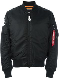 куртка-бомбер на молнии Alpha Industries