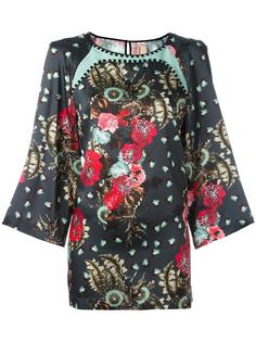 топ с цветочным узором Antonio Marras