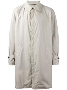 concealed fastening raincoat Armani Collezioni