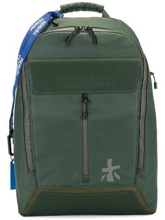 zipped backpack Premiata White