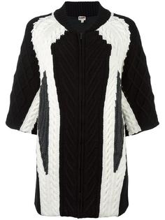 contrast short sleeve cardigan I'M Isola Marras