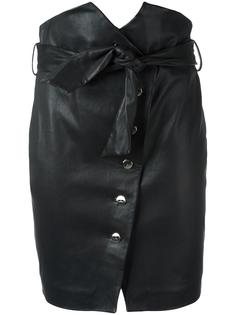 buttoned leather skirt  Iro