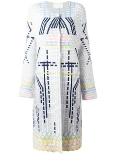 geometric coat Peter Pilotto