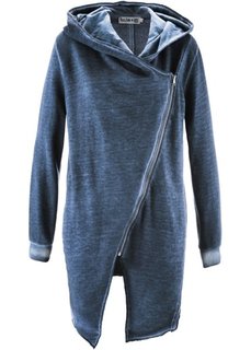 Трикотажная куртка от Maite Kelly с длинным рукавом (серебристо-серый) Bonprix