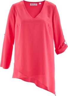 Длинная туника с рукавом 3/4 (белый) Bonprix