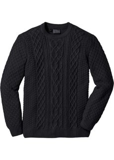 Пуловер Regular Fit (натуральный) Bonprix