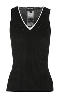 Вязаный топ Giorgio Armani