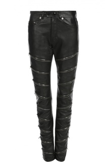 Кожаные брюки Saint Laurent